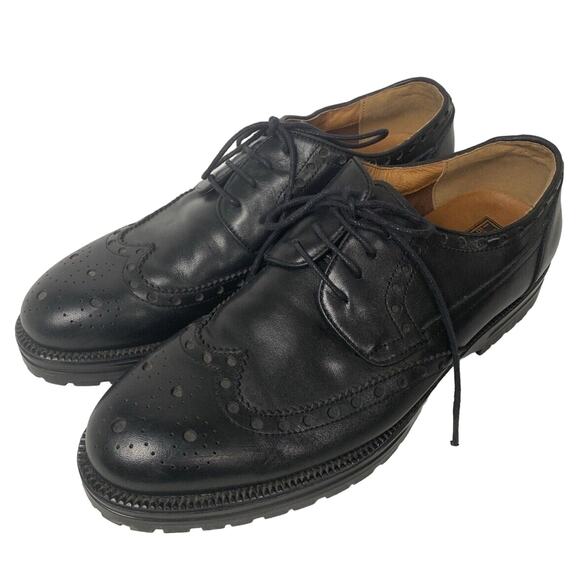 Ike By Ike Behar Men's Rock Runner Lace-Up Oxford Shoes Black US 7.5/40.5 - Picture 1 of 11